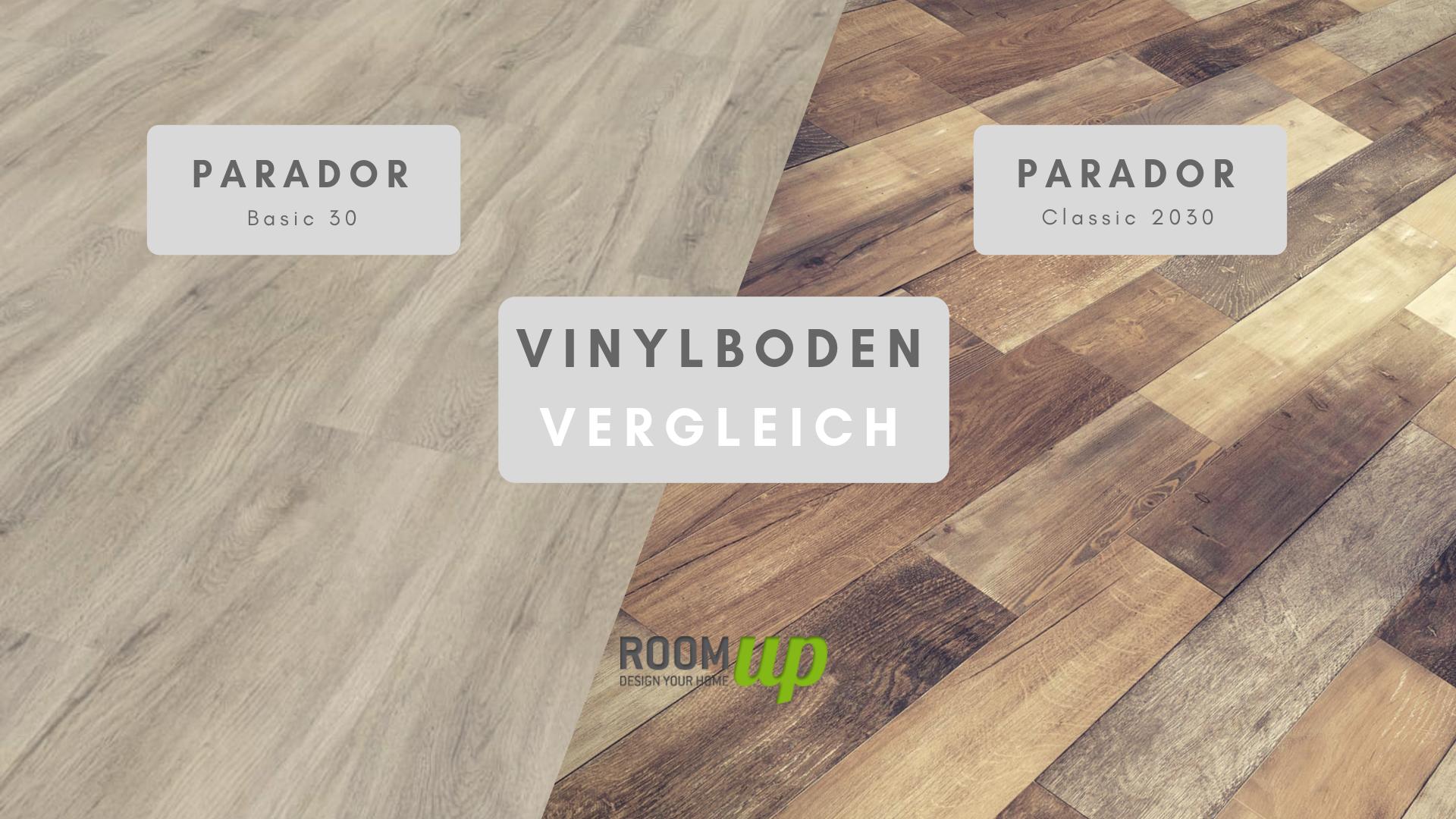 Vinylboden PARADOR Basic 30 und PARADOR Classic 2030
