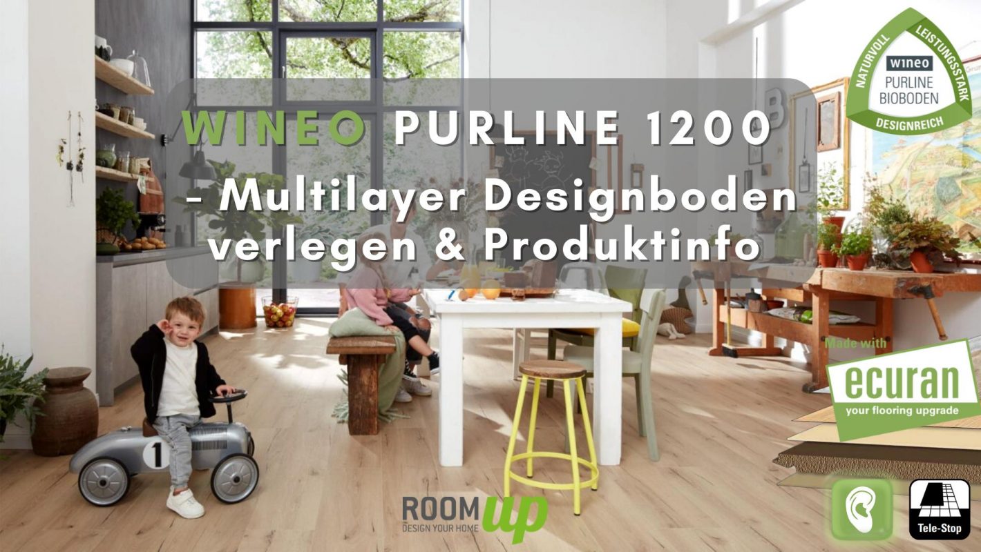 WINEO Purline 1200 Designboden Verlegung & Produktinfo