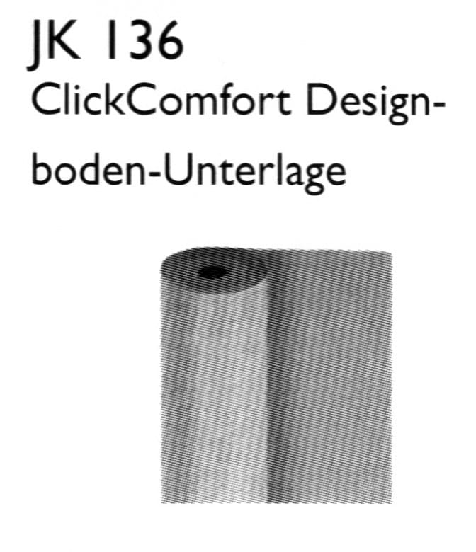 JK136 ClickComfort Designboden-Unterlage - Joka