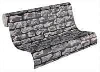 Vorschau: Stone Wall Grey Steinoptik- A.S. Creation Vlies -Tapete