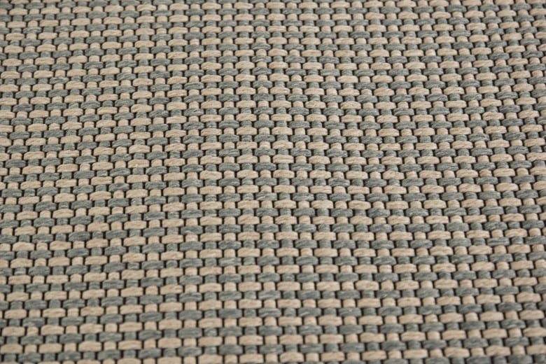 Bentzon Elba Duo 213108 Beige-Grau - gewebter Teppichboden