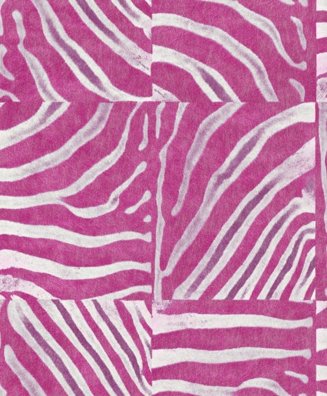 Tierfell Pink - Rasch Vlies - Tapete Tierprint Moderne