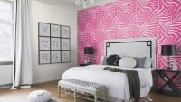 Vorschau: Tierfell Pink - Rasch Vlies - Tapete Tierprint Moderne