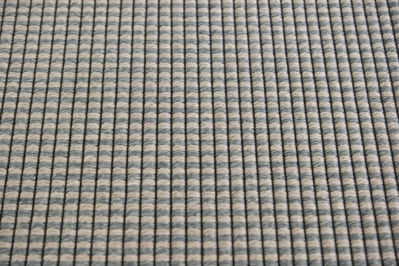 Bentzon Capri Duo Grau-Weiß 211108 - gewebter Teppichboden