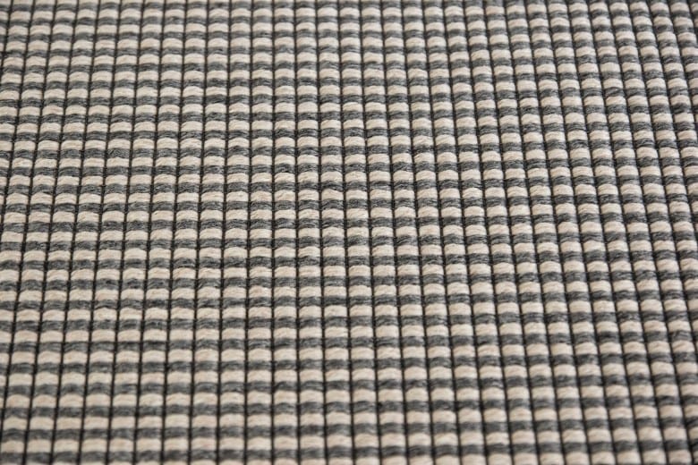 Bentzon Capri Duo Grau-Weiß 211109 - gewebter Teppichboden