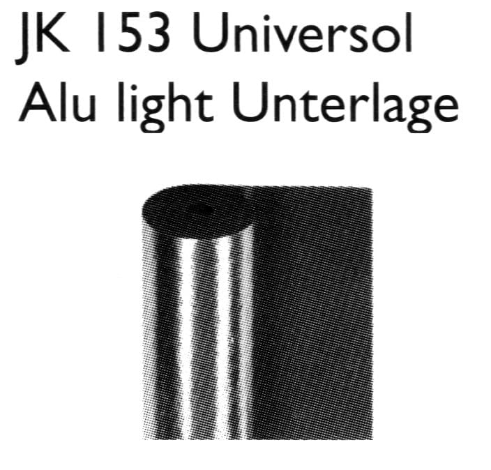 JK 153 Universol Alu light Unterlage - Joka