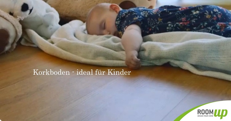 Korkboden im Kinderzimmer verlegen